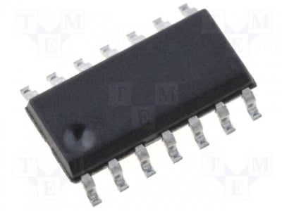 LM2901DR IC: компаратор; универсален; Cmp: 4; SMT; SO14; ±1?18VDC,2?36VDC